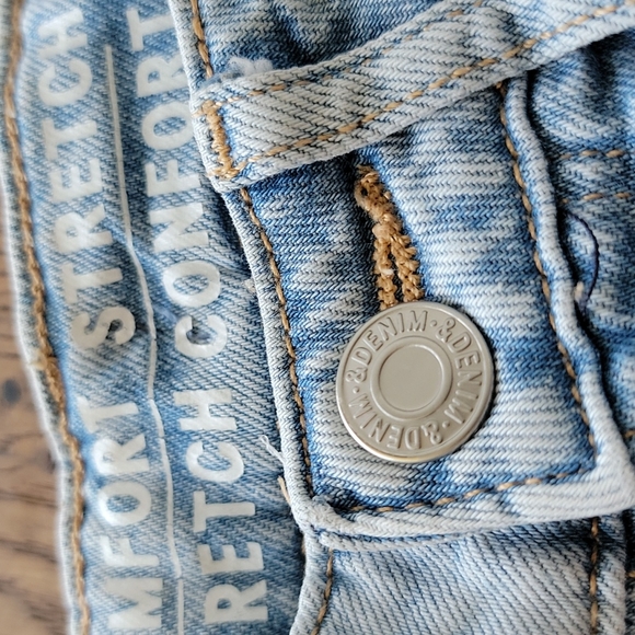 Boys Denim Jean Shorts H&M and AG Striped Tee Summer Size 6T 7T Bundle - Picture 15 of 16